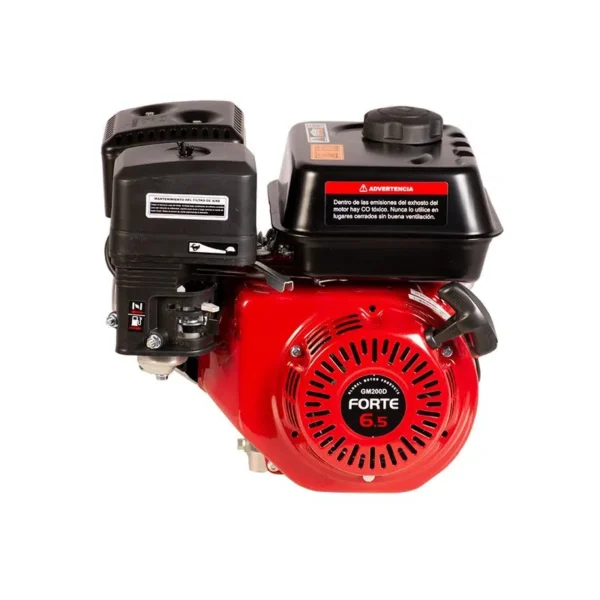 Motor Forte Gasolina 6.5 Hp Eje Cuña GM200FD Eje De Cuña