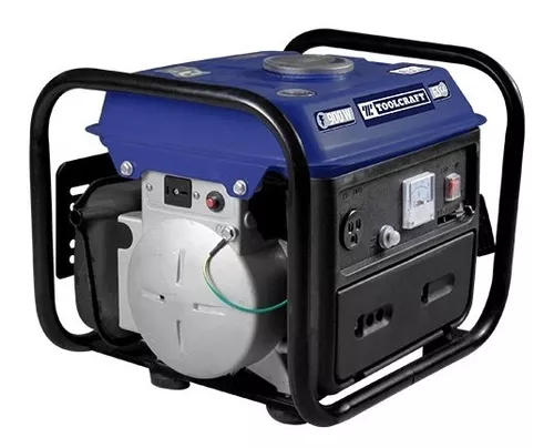 Generador Planta Eléctrica Gasolina 900w Toolcraft Tc3134