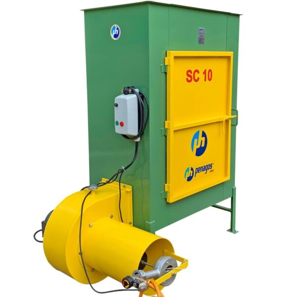 Secadora de café a gas Penagos 10 arrobas día SC-10-EM 110v