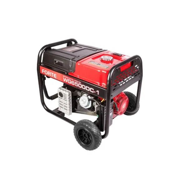 Motosoldador Forte A Gasolina Arranque Electrico WG6500DC-1 // 15 Hp 180 Amp potencia maxima 5 Kw