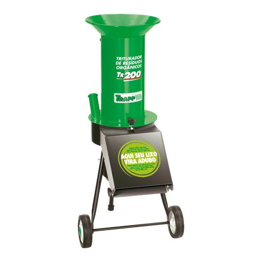 Triturador de residuos orgánicos JTR200 con motor eléctrico 1.5 HP producción 900 kilos hora