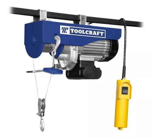 Polipasto electrico Toolcraft TC3501 400/800 kgs