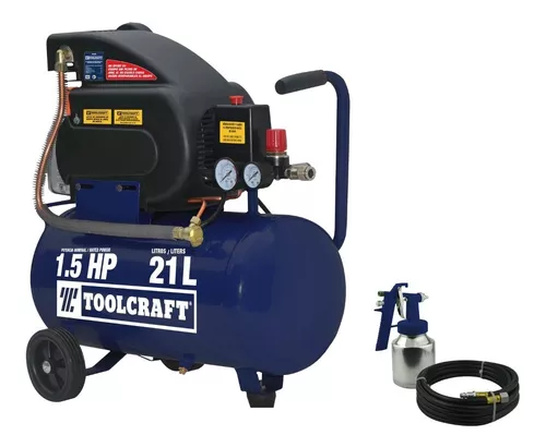 Compresor Toolcraft TC5590 21 litros 2 1/2 HP