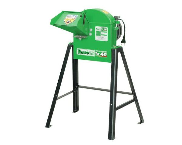 Picapasto Trapp JTRP40 con motor eléctrico 1.5 HP incluido 500-900 kilos/hora